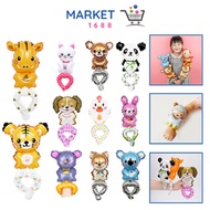 Market1688 Balloon Bracelet Animal Character Foil Balloon Cartoon Animal Birthday Balloon Bracelet K