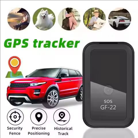 Vehicle GPS Locator GF-22 Mini Portable Car GPS Tracker Strong Magnetic GPS Tracking Device Anti-los