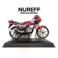 RXZ replika miniature model merah laici (1996)