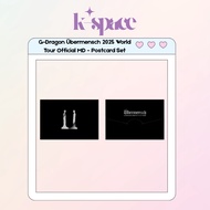 G-Dragon Übermensch 2025 World Tour Official MD - Postcard Set