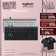 Logitech G515 RAPID TKL Wired Gaming Keyboard - low-profile Analog Switch, Rapid Trigger