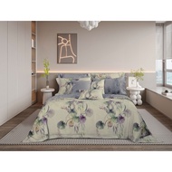Akemi Bed Sheet 3.5 Feet Tenceltm Lyocell Virtuous Prints Akemi Tencel Bedsheet