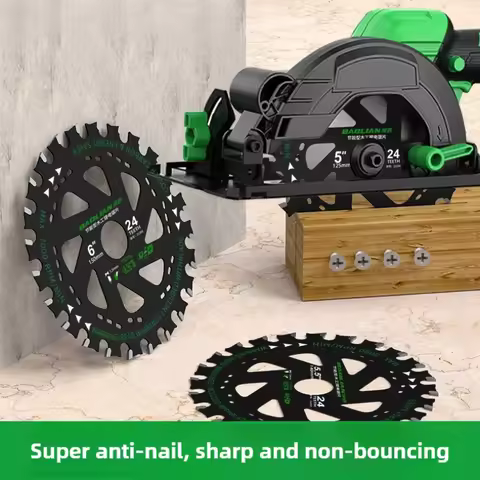 Cutting Circular Saw Blade Lithium Battery Saw Blade Woodworking Alternating Tooth 4/5/6 Inch Cuttin