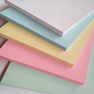 [20Lbr] Manila F4 Binding Cover Paper Brief Card (BC) Light Color Folio