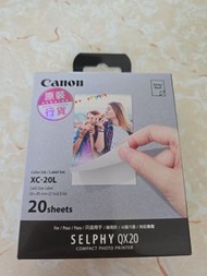 Canon XC-20 相紙 FOR SELPHY QX20