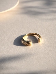 貓爪疊戴戒指，純銀，貓咪戒指，銀貓戒指，疊戴戒指