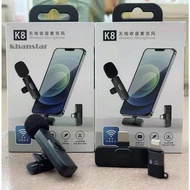 K8 Wireless Microphone Universal Plug Play Mini Collar Clip Microphone Transmitter /BZXZB Wireless M