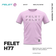 FELET BADMINTON T-SHIRT H77 QUICK DRY ORIGINAL