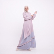 Gamis Nibras Soft Nss 06 / Gamis Syari / Gamis Nibras Terbaru / Gamis