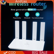 4G LTE WiFi Router with SIM Card Slot 4G LTE Modem Router 300Mbps WiFi Hotspot