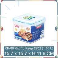 BEZTON Lion Star Lunch Box Clip To Keep 2202 1.85 L KP-80 LionStar Quality Plastic Durable Shatterpr