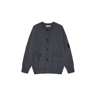 YF2N Stone Island Classic Solid Color Round Neck Badge Long Sleeve Sweater Men Women Same Style Coup
