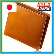 [Tokyo Shitamachi Workshop] Men's Wallet 2-Fold [Italian Leather × Japanese Craft] Made in Japan Gen