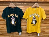 [RS代購 Roots專櫃全新正品優惠] Roots童裝-動物派對系列 毛帽企鵝純棉短袖T恤 滿額贈送袋子