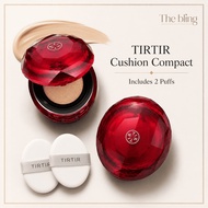 TIRTIR Mask Fit Ruby Mesh Cushion 15g 23N Sand 1 Set with 2 Puffs Korean Cushion Foundation K-Beauty