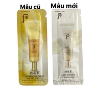 Whoo yellow anti-wrinkle sunscreen package, new sample