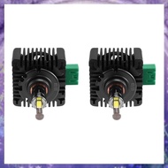 [P K A M] 1Pair D3S/D3R LED Headlight 360 LED HID Xenon Bulb Turbo Car Lamps Motorcycle Light Plug a
