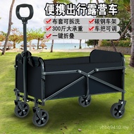 Picnic Cart Truck Outdoor Trailer Trolley Foldable Foldable Trolley Trolley Camper Portable Stall Ca