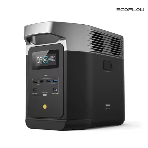 EcoFlow Portable Power Station DELTA 2 950, Solar Generator with 950Wh LiFePO4 Battery, Solar Powere