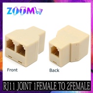 RJ11 Y ADAPTER DIVIDER SPLITTER TELEPHONE PHONE FAX