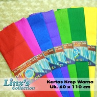 Colored crepe paper crepe paper/