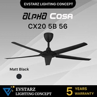 ALPHA COSA CX20/CX10/EX9 5B 56/46/40 inches DC Motor Ceiling Fan with Remote Control
