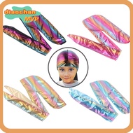 DIACHAMY Elastic Headwrap, Durag Long Tail Imitation Silk Pirate Hat, Cap Pre-Tied Hip Hop Baby Turban Hijab Kids