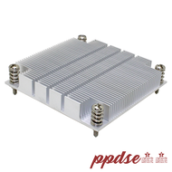 [ppds] 1u Server CPU Kühler Kühler Aluminium Kühlkörper für Intel 1150 1155 1156 i3 i5 i7 passive Kühlung