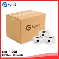 fulet Pack of 50 Rolls Brother Compatible Die-cut Labels DK-11201