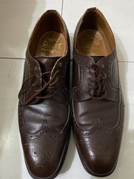 Tweed Cheaney 手工牛皮雕花牛津鞋 loake grenson Clark 參考