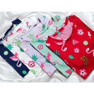 Flamingo (New print Oct 7, 2024) - Family Set Terno Tshirt and Pajamas - Up to 4XL