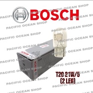 BOSCH (2LEG) 12V T20 W21/5W BRAKE LIGHT BULB 100% ORIGINAL BOSCH