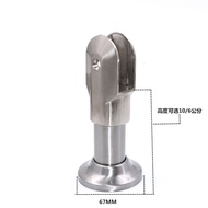 Toilet Partition Support Foot Partition Board Hardware Accessories Support Foot 6 Points 10cm 15cm