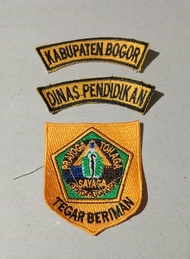 Badge/ Atribut Seragam Pemda / PNS Kab. Bogor