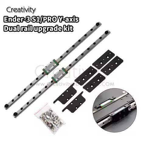 Dual Y-axis Upgrade Kit for Ender 3 S1 Ender 3 S1 Pro MGN9H 315MM Linear Rail Ender 3 Ender 3 V2 MGN