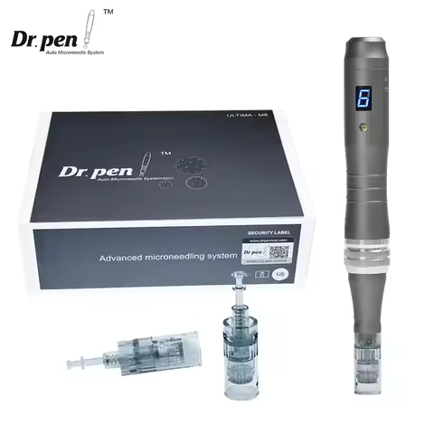 Authentic Dr pen Ultima M8 -W Microneedling Face Hair Care Wireless Derma Pen Beuty Machine Needle l