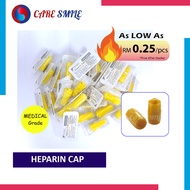 Heparin Cap Yellow In-Stopper 10's