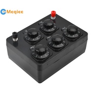 Resistance Box 0-9999.9Ω Physics Electrical Teaching Instrument with 5 Knobs