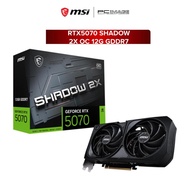 MSI GEFORCE RTX5070 SHADOW 2X OC 12GB GDDR7 GRAPHIC CARD