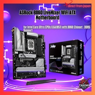ASRock Motherboard B860 LiveMixer WiFi Compatible with Intel Core Ultra CPU (LGA1851) B860 Chipset D