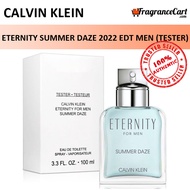 Calvin Klein Eternity Summer Daze 2022 EDT for Men (100ml Tester) Eau de Toilette [Brand New 100% Authentic Perfume/Fragrance]