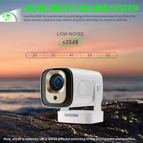 Smart Projector HY260 PRO Android 11 Native 1080P Projector Auto Focus 260ANSI Dual Wifi BT5.4 Home 