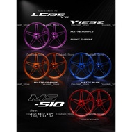 SPORT RIM 5 BATANG LC135 V8 Y125Z LC V8 RIM BINTANG ENKAI MS510 MS 510 RIM PURPLE LC V8 5 BATANG MAG