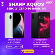 Sharp Aquos Zero 2,  Zero 6 (8+256GB)  & Sharp Aquos Zero 5G basic DX (8+128GB) Original Second