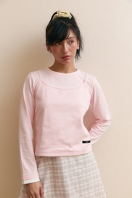 Caroline Layer Top เสื้อแขนยาว มีดีเทล layer สายเดี่ยว