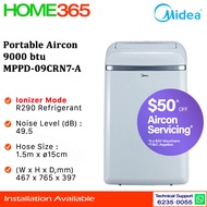 (PRE-ORDER) Midea Portable Aircon 9000BTU MPPD-09CRN7-A