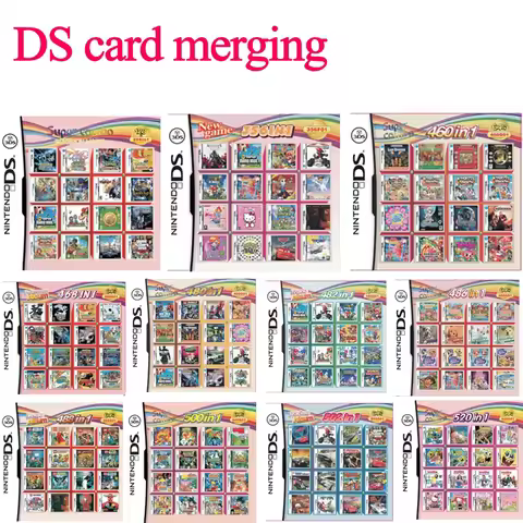 208 4300 in 1 MULTI CART Super Combo Video Games Cartridge Card Cart For DS NDS 3DS XL 3DSXL 2DS NDS