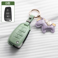 PU Leather CarFlip Key Case Cover Shell for Audi A1 A3 A4 8P 8L 8V A5 B6 B7 A6 A6L A7 Q2 Q3 Q5 Q7 4F