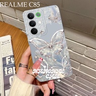 Case for Realme C85 4G/5G - 15X Softcase Procamera Silicon butterfly Motif Cool Latest Cool Current 