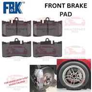 FBK FRONT DEPAN BRAKE PAD TOYOTA LEXUS LS430 SUMITOMO 4 POT CALIPER